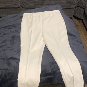 Ann Taylor Cream Trousers